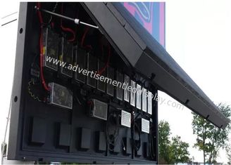 el tablero al aire libre de la pantalla LED 1200hz, P6 LED defiende para la publicidad
