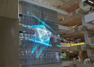 2500cd pantalla LED de cristal transparente P3.91mm para el mercado estupendo