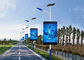 Control inteligente de WIFI de la pantalla LED de poste ligero de calle de Nationstar