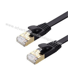 cable de Ethernet de la red de la chaqueta del PVC/de LSZH del cable del conector de la red del 1m