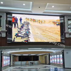 Display de publicidad LED de alta definición 320mmx160mm de interior antiquema Monitor de temperatura personalizado