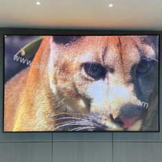 320mmx160mm Pantalla LED de publicidad interior Material del gabinete de aluminio de hierro / fundición a presión