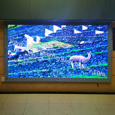 Display publicitario LED de alta visibilidad 192x192mm Tamaño del módulo para lugares ocupados