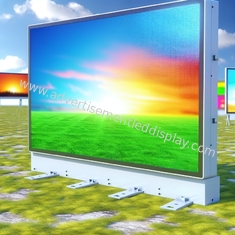 Pantalla de publicidad LED resistente a la intemperie 192x192mm Tamaño 6000cd Brillo para exteriores