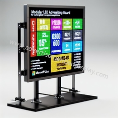 192x192mm Armario de hierro IP65 pantalla LED para la publicidad que llama la atención