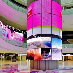 Display LED de publicidad de instalación flexible Tamaño de pantalla personalizado