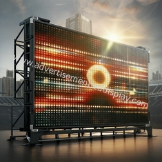 Pantalla LED de hierro resistente 192x192mm Tamaño del módulo 100 años de vida útil para publicidad de impacto