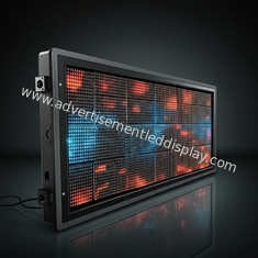 Diseño personalizado pantalla de publicidad LED durable IP65 hierro para publicidad efectiva 10000H Tiempo de vida