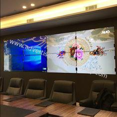 Exhibición de pared video de 1920×1080 LCD, hueco que empalma de la pantalla LCD 3.5m m de LG