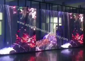 Display LED de vidrio transparente de escaneo dinámico montado en el techo