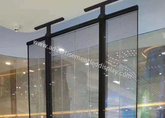 Display LED de vidrio transparente de interior con formato de entrada de señal SDI