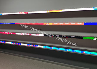 Pantalla LED comercial del estante 800cd