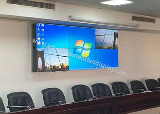 Exhibición de pared video del LCD que empalma, exhibición del LCD de 55 pulgadas ángulo amplio de la visión de 178 grados