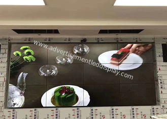 Display de pared de video de 46 pulgadas, 3x3 LED de pared de video hacia abajo.