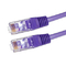 Varón púrpura del cable del conector de la red a 22 masculinos/femeninos - 26AWG 3M Lan Cable