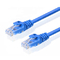 Cable de Ethernet de transferencia del gato 9 de los datos de la red del cable azul del conector