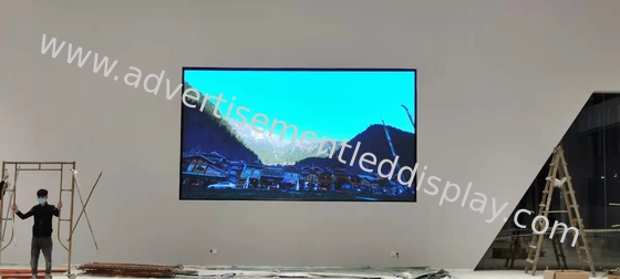 6500K-9500K Display LED de publicidad interior de 60 grados Ángulo de visión vertical