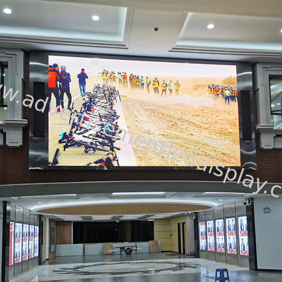 Display de publicidad LED de alta definición 320mmx160mm de interior antiquema Monitor de temperatura personalizado