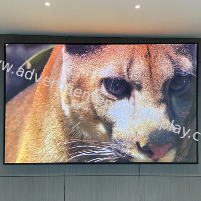 320mmx160mm Pantalla LED de publicidad interior Material del gabinete de aluminio de hierro / fundición a presión