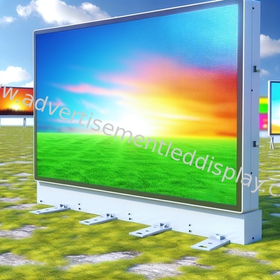 Pantalla de publicidad LED resistente a la intemperie 192x192mm Tamaño 6000cd Brillo para exteriores