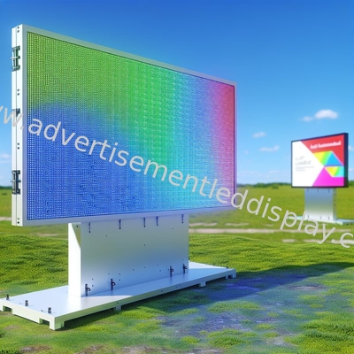 Pantalla de publicidad LED resistente a la intemperie 192x192mm Tamaño 6000cd Brillo para exteriores