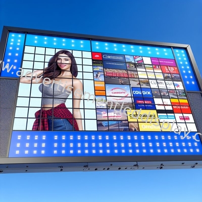 Display de publicidad LED personalizable con sistema de control de luz de color
