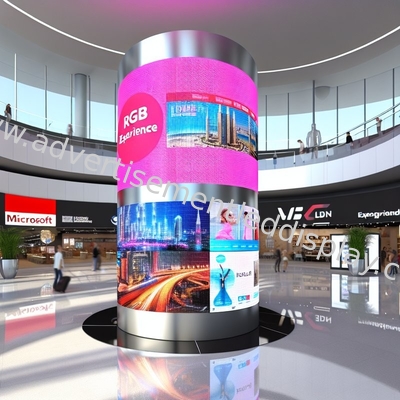 Display LED de publicidad de instalación flexible Tamaño de pantalla personalizado