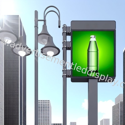 Display de publicidad LED de alto brillo para la luz solar Legible Brillo 6000cd MTBF 10