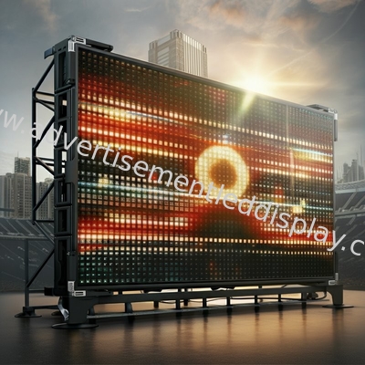 Pantalla LED de hierro resistente 192x192mm Tamaño del módulo 100 años de vida útil para publicidad de impacto