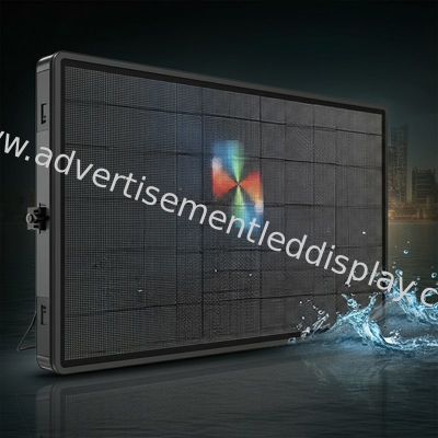 Pantalla LED de hierro IP65 La solución definitiva para anuncios exteriores vibrantes Brillo de 6000cd
