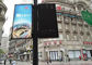 La calle poste de SASO 512x1024 llevó banderas del poste de la pantalla 5000cd/Sqm LED