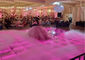 8.9m m LED video Dance Floor para las bodas 9500K a prueba de humedad
