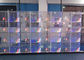 4500cd pantalla LED de cristal transparente, exploración video de cristal de la pared 1/14