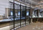 Display de vidrio transparente LED montado en la pared P31.25 Certificación CB