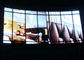 Exhibición del vidrio de P5.2mm LED, pantalla clara 1000x500m m del LED para el edificio